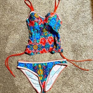 Figleaves 36D 12 underwire tankini